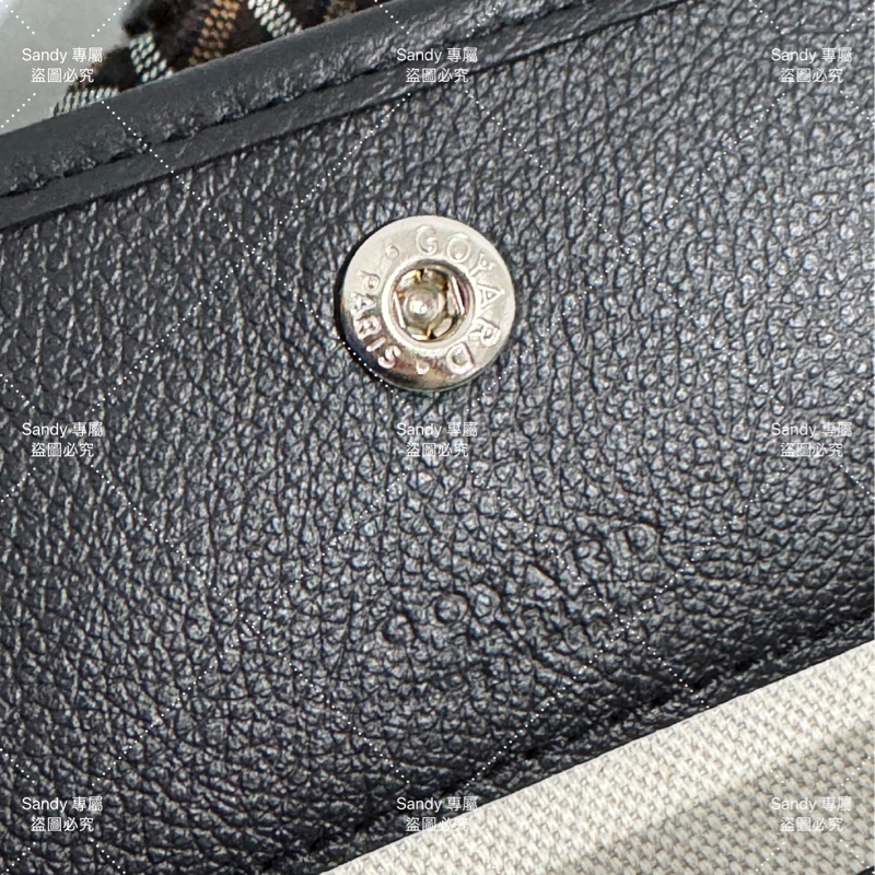 Goyard 狗牙hobo 黑色 全新全配-3