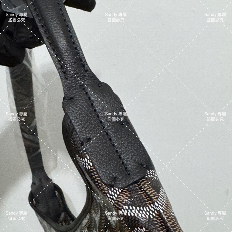 Goyard 狗牙hobo 黑色 全新全配-13