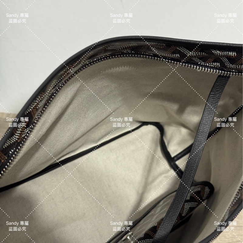 Goyard 狗牙hobo 黑色 全新全配-18