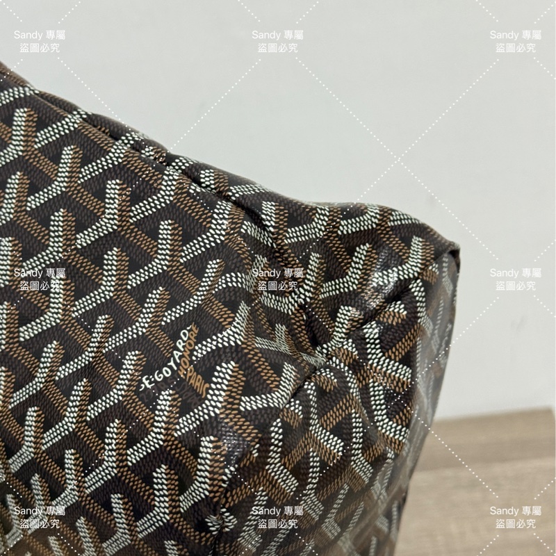 Goyard 狗牙hobo 黑色 全新全配-24