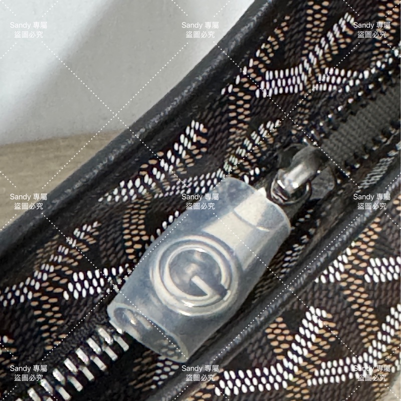 Goyard 狗牙hobo 黑色 全新全配-34