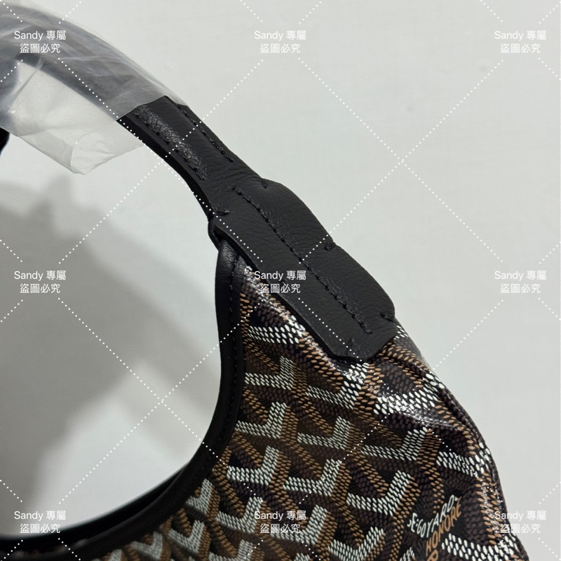 Goyard 狗牙hobo 黑色 全新全配-40