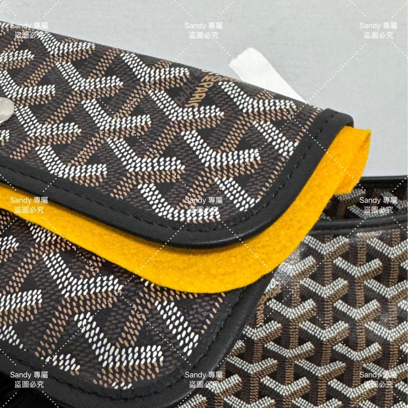 Goyard 狗牙hobo 黑色 全新全配-50