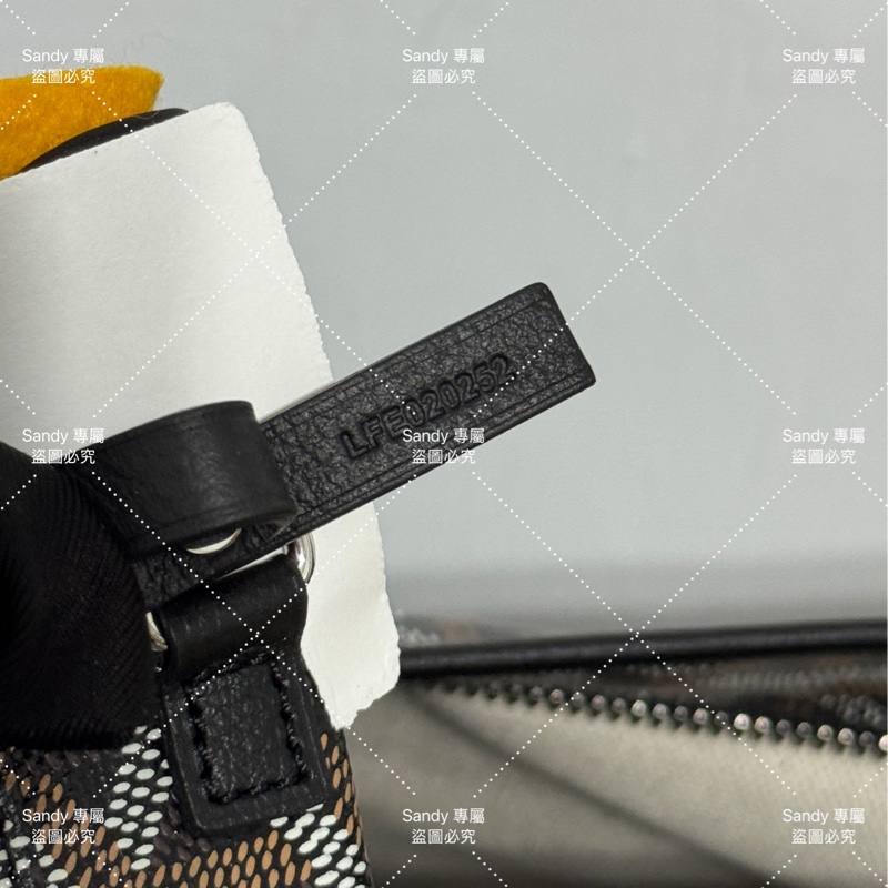 Goyard 狗牙hobo 黑色 全新全配-52