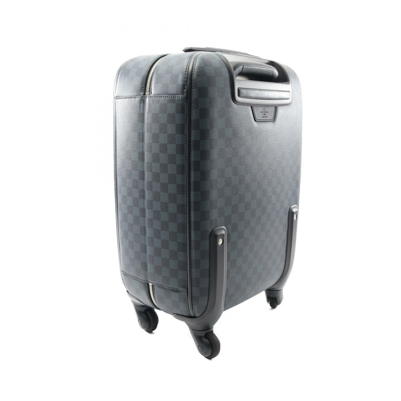LOUIS VUITTON Zephyr 55 手提包 N41336 Damier Cobalt 帆布藍二手男款 LV-1