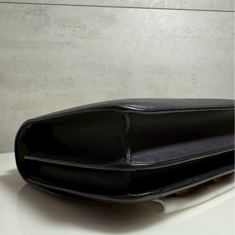 Hermes 康康24 黑金 近全新 附贈鑑定書-14