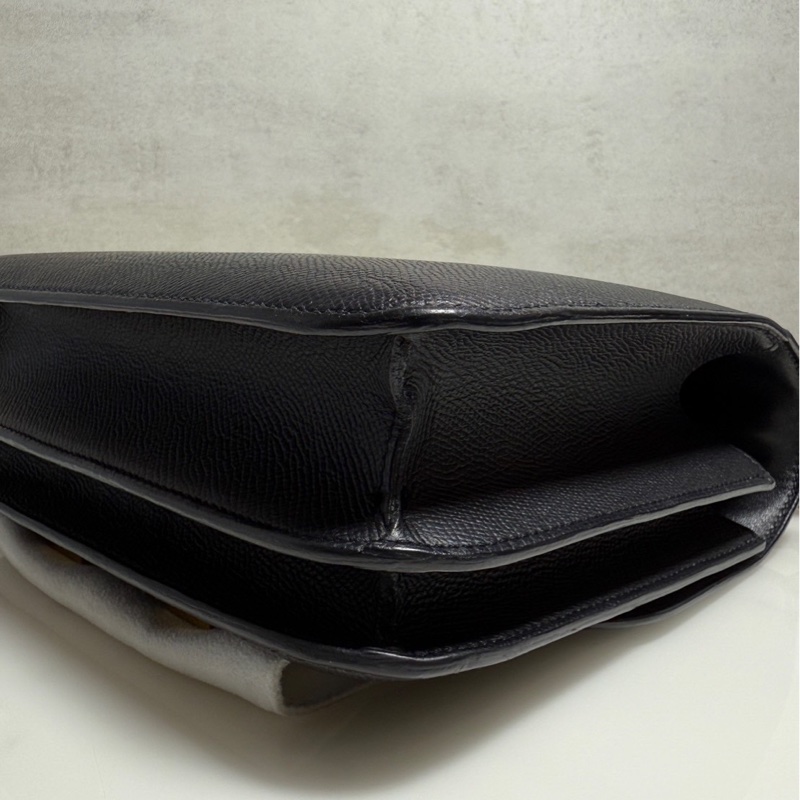 Hermes 康康24 黑金 近全新 附贈鑑定書-16