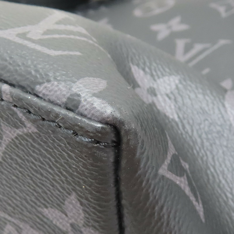 黑色 原花 Eclipse帆布 Explorer 公事包【LOUIS VUITTON LV 路易威登】 M40566-16