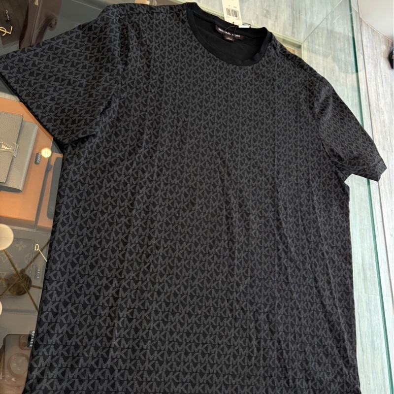 *SHIHNA名牌精品*MK滿版logo 短袖T恤-1