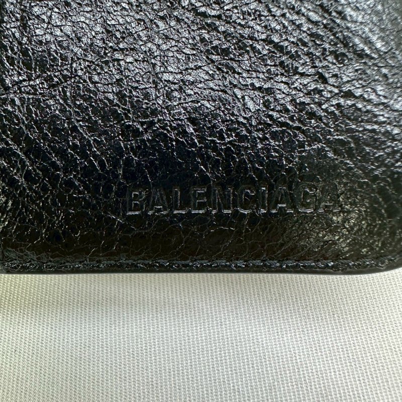BALENCIAGA Cagole鉚釘拉鍊卡夾-6