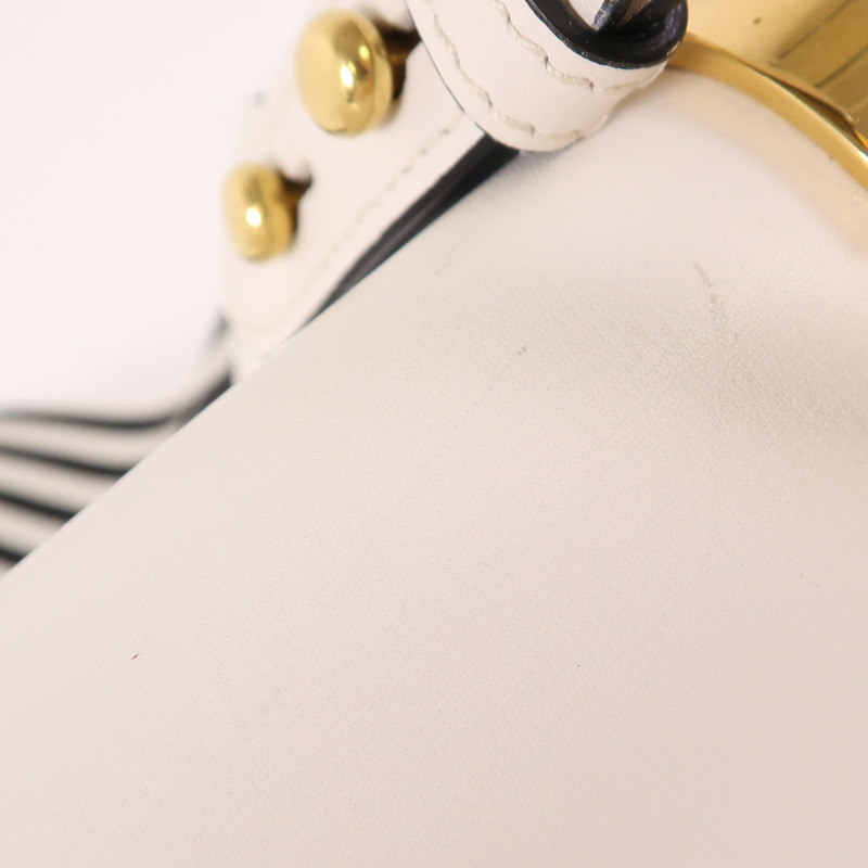 PRADA 牛皮皮革City Shoulder Bag金扣肩背袋-15