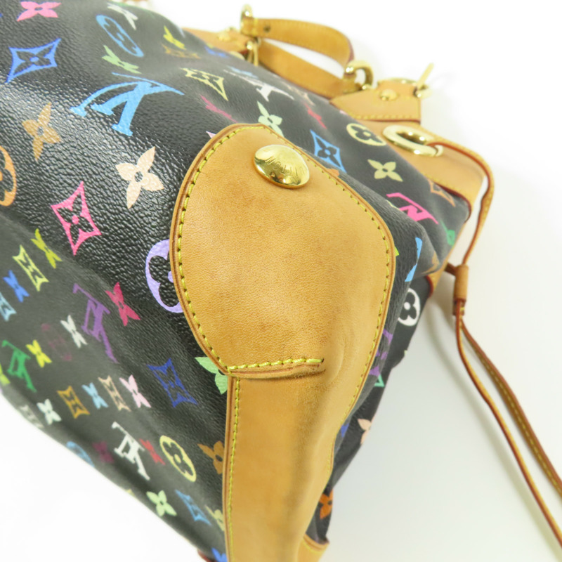 LOUIS VUITTON Monogram Multicolore Ursula金扣肩背袋-11