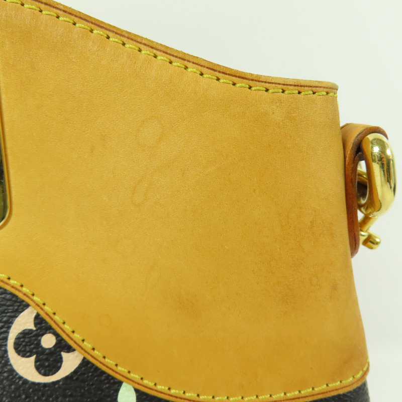LOUIS VUITTON Monogram Multicolore Judy MM金扣手挽肩背兩用袋-14
