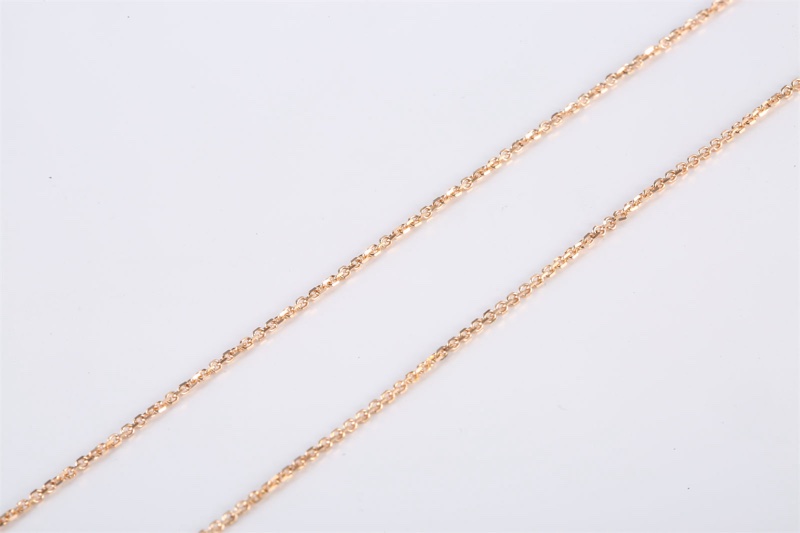 BVLGARI(寶格麗) DIVAS DREAM 縞瑪瑙單鑽 18K金小扇子 18K玫瑰金/鑽石/縞瑪瑙 項鏈 玫瑰金-3