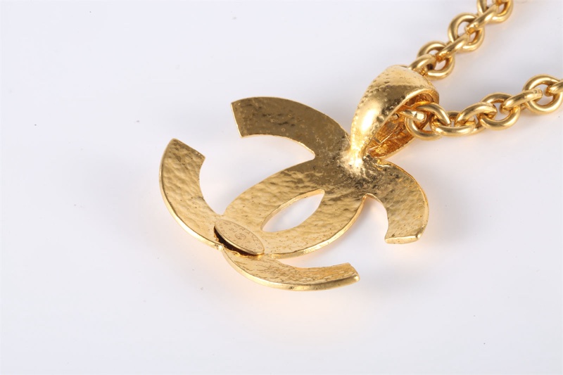 CHANEL(香奈兒)  合金 94P 香奈兒立體logo長項鏈 毛衣鏈-2