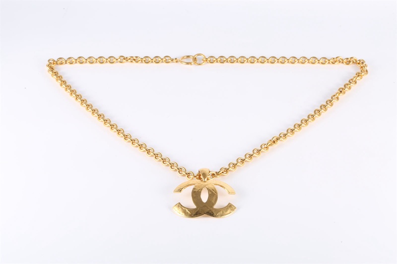 CHANEL(香奈兒)  合金 94P 香奈兒立體logo長項鏈 毛衣鏈-5