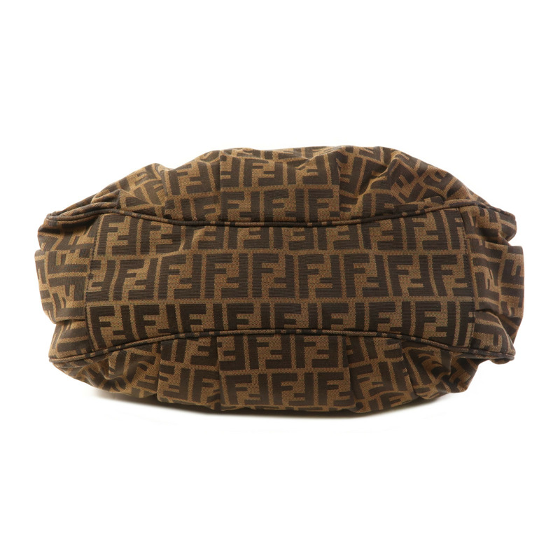 FENDI 帆布Shoulder Bag金扣肩背袋-3