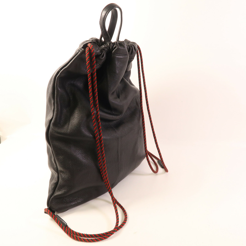 GUCCI 皮革Drawstring Backpack背包-6