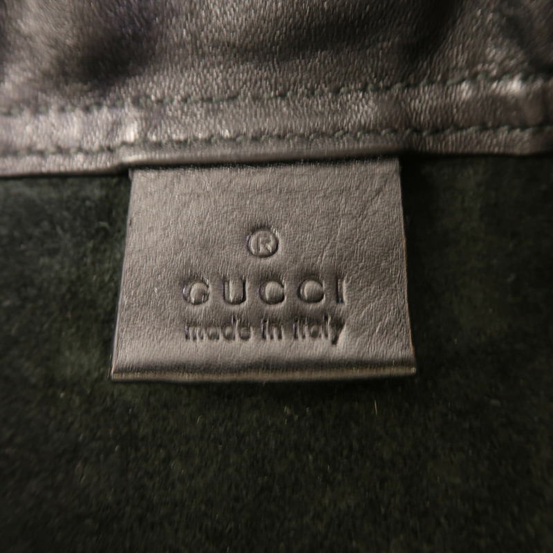 GUCCI 皮革Drawstring Backpack背包-7