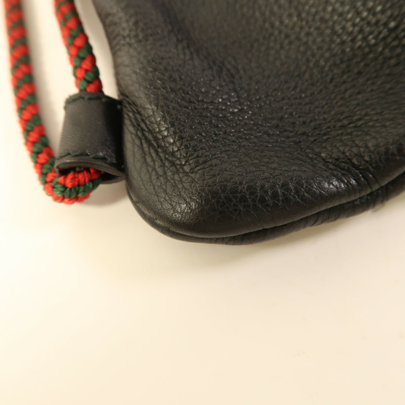 GUCCI 皮革Drawstring Backpack背包-14