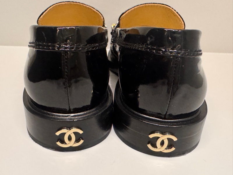 香奈兒樂福鞋小牛皮37號-4