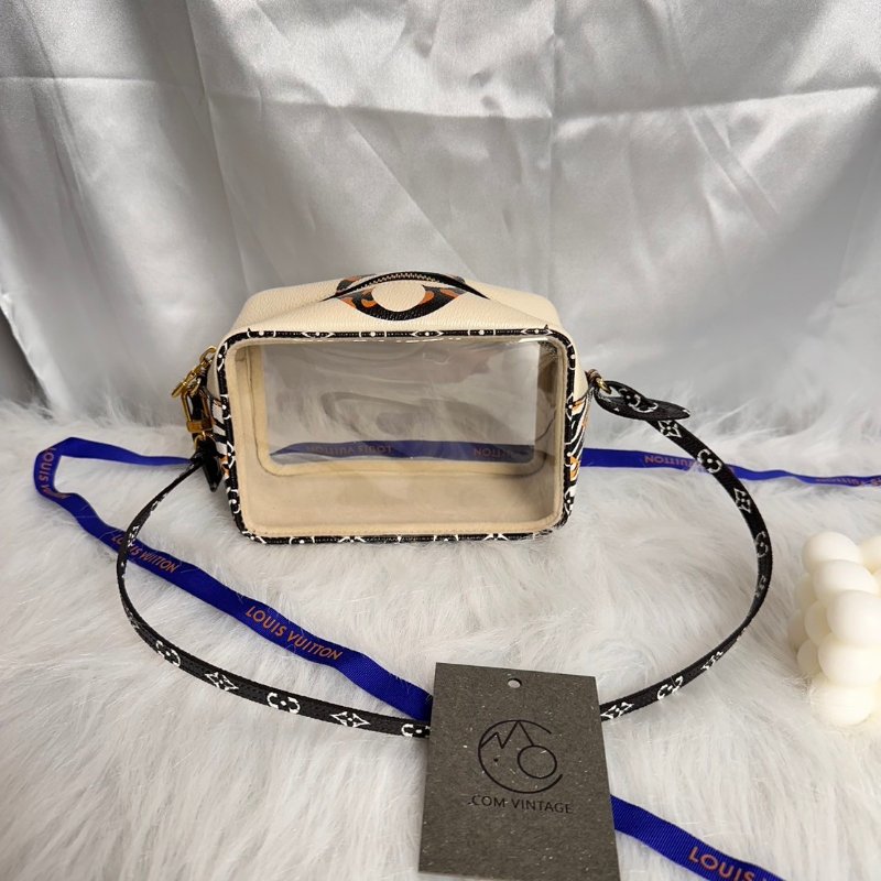 現貨 LV jungle叢林系列 透明PVC果凍包 肩背包-2