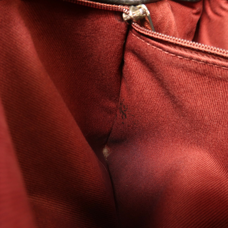 CHANEL 牛皮皮革Chain Shoulder銀扣鏈帶肩背袋-19