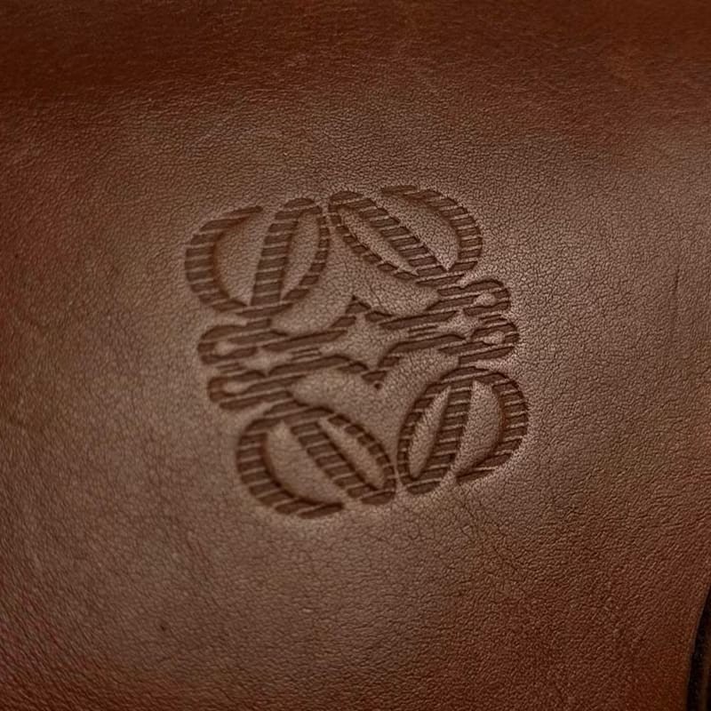 【LA LUNE】絕版古董包 Loewe拼色豆腐包側背包 斜孭包 中古包 皮革包 單肩包-2