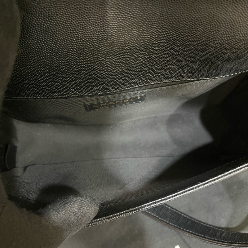 經典保值款/Chanel香奈兒荔枝牛皮Boy25/台灣購入配件齊全‼️-18