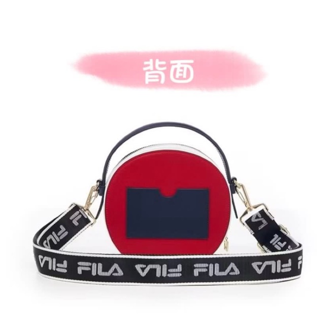 FILA-小圓斜背包-丈青色-6