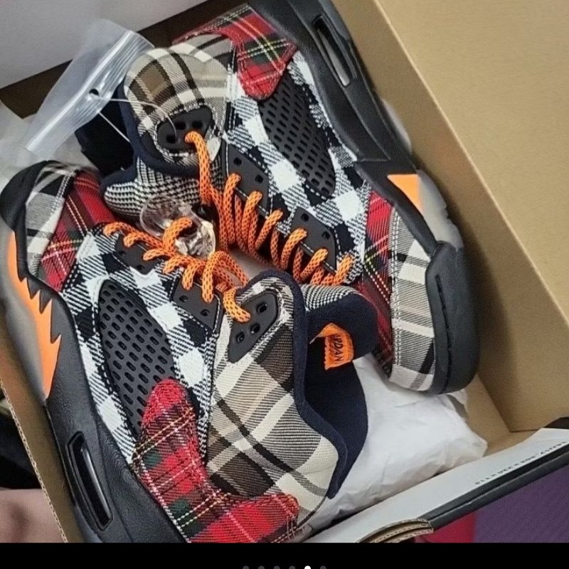 絕版品AIR Jordan喬丹格子運動鞋藍球鞋(正品-5