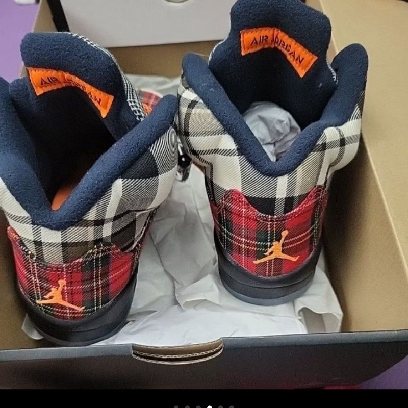 絕版品AIR Jordan喬丹格子運動鞋藍球鞋(正品-8