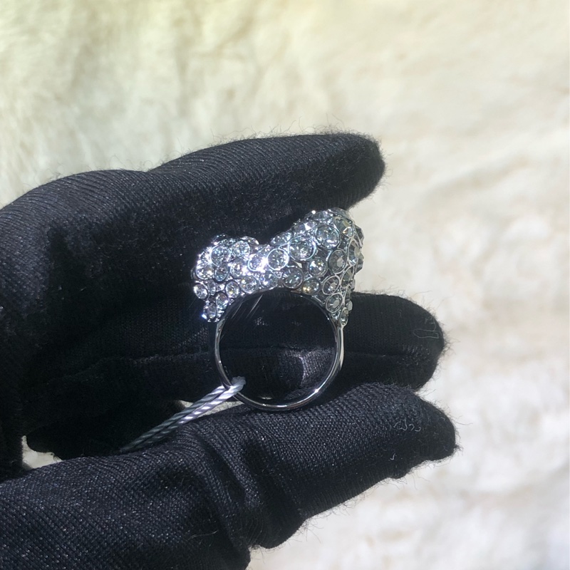 Swarovski 司華洛世奇 銀色水鑽戒指 XB367-21