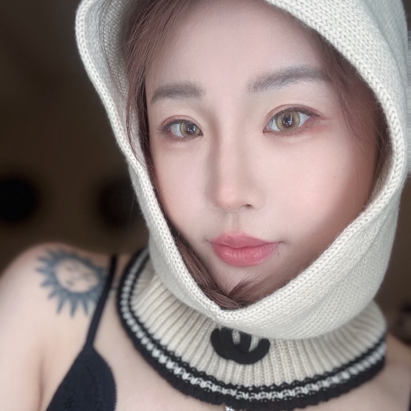 Chanel 25B 圍巾冷帽-1