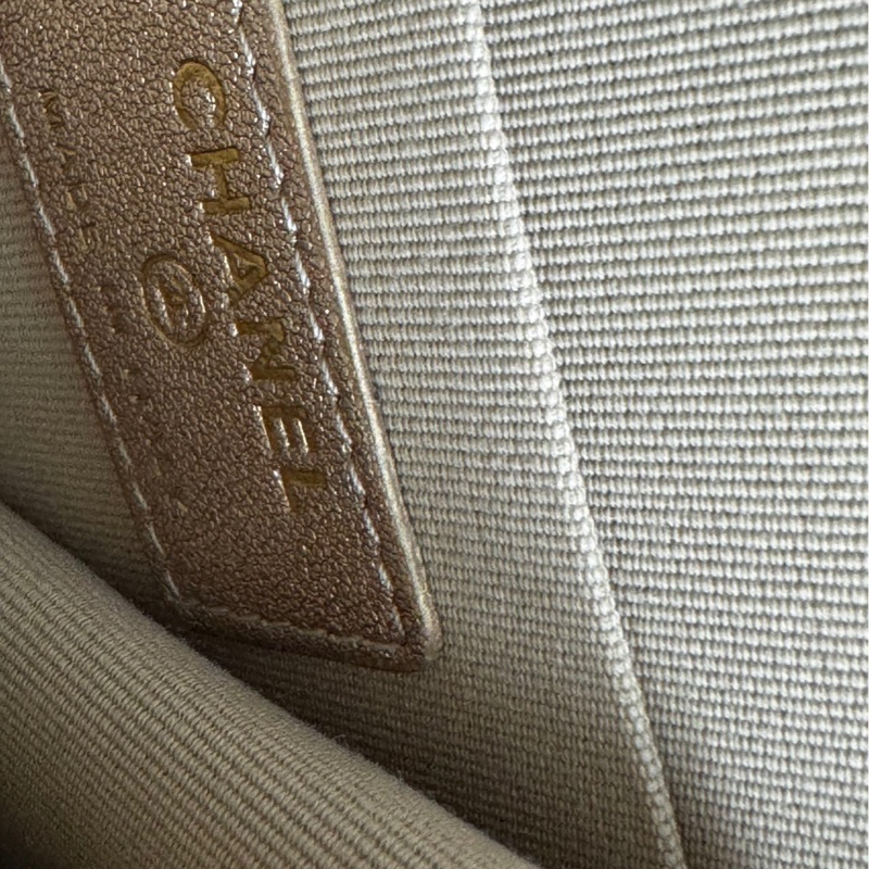 Chanel金色雙子星零錢包掛件 VIC禮品-5