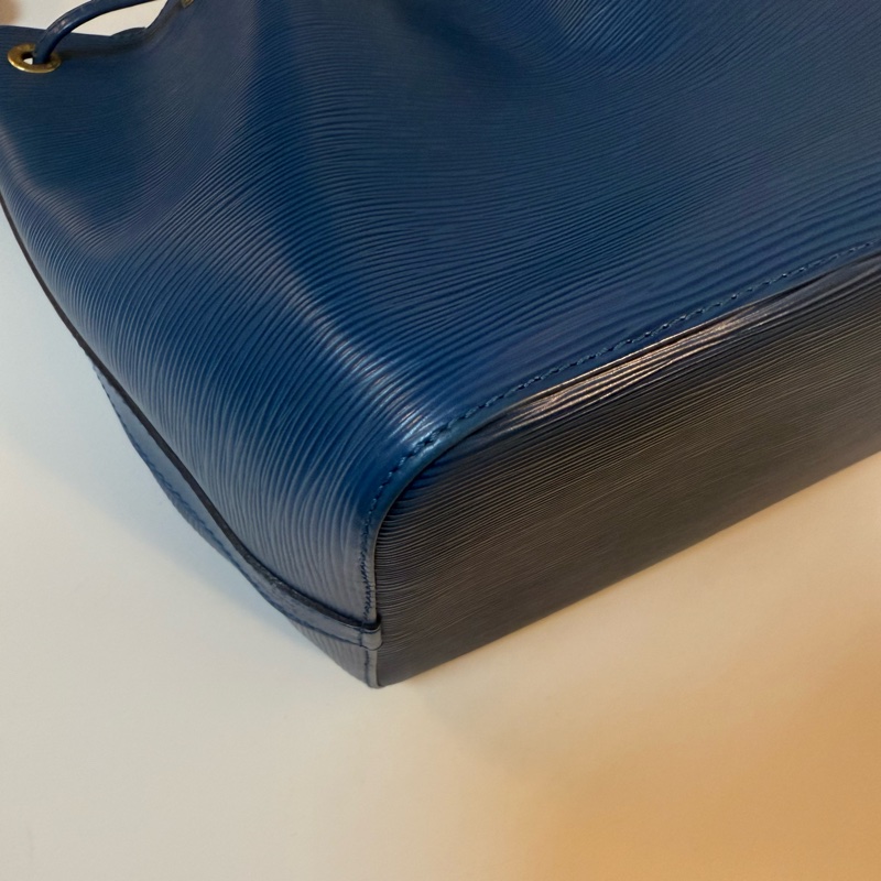 ✔️LOUIS VUITTON LV 路易威登 Epi Noe M44105 水波紋水桶包／藍色-10