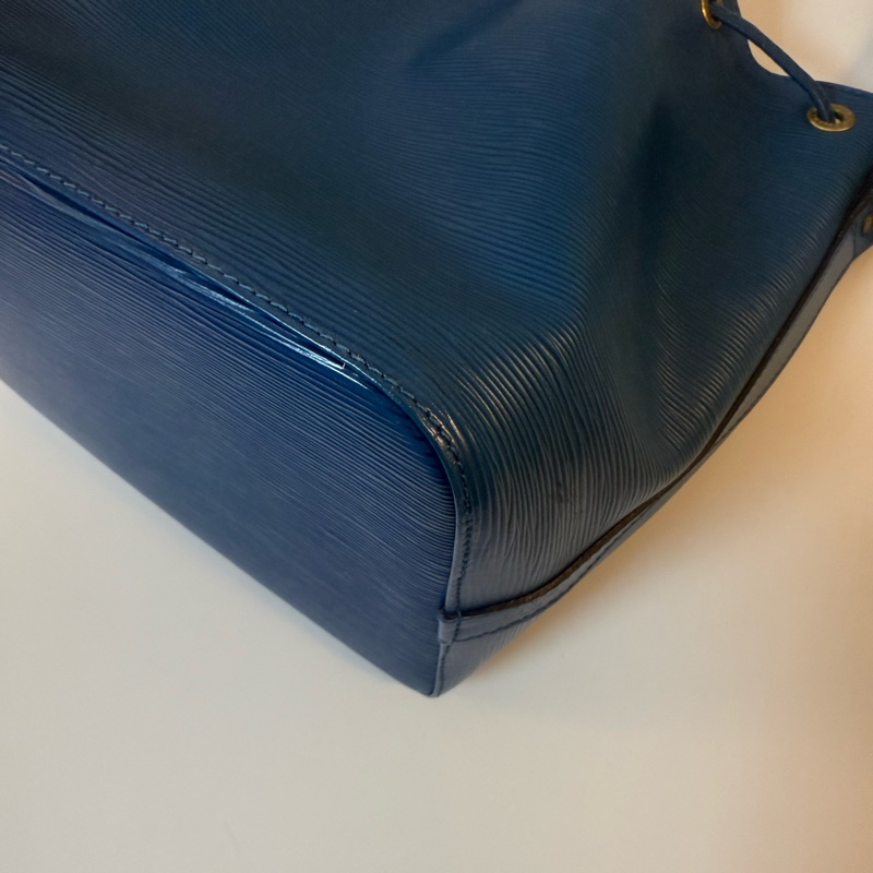 ✔️LOUIS VUITTON LV 路易威登 Epi Noe M44105 水波紋水桶包／藍色-11