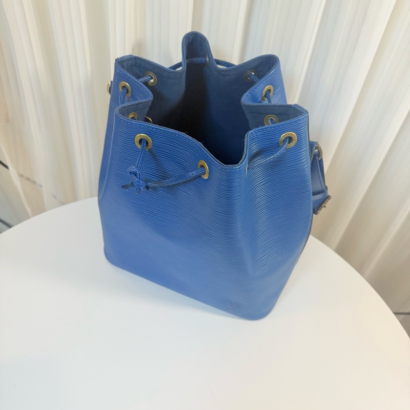 ✔️LOUIS VUITTON LV 路易威登 Epi Noe M44105 水波紋水桶包／藍色-2