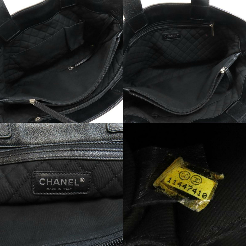 Chanel Coco Mark Punching 手提包 小牛皮 女款 CHANEL-4