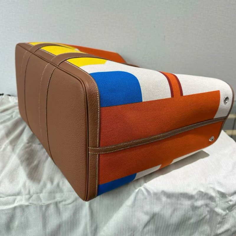 ✨HERMES 23年春夏花園50手提包50*36*25.3 全新閒置配件:盒子塵袋-2