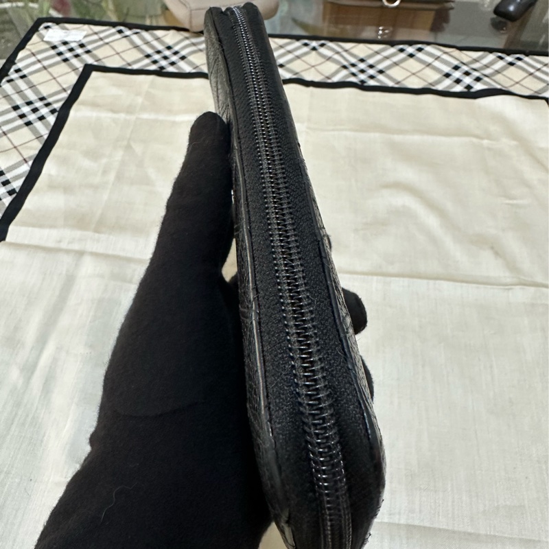 香奈兒 CHANEL 魚子醬牛皮長夾-4