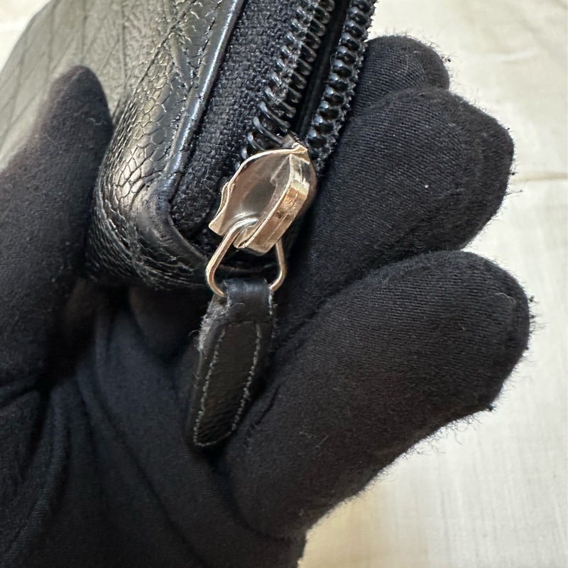 香奈兒 CHANEL 魚子醬牛皮長夾-20