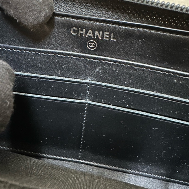 香奈兒 CHANEL 魚子醬牛皮長夾-24