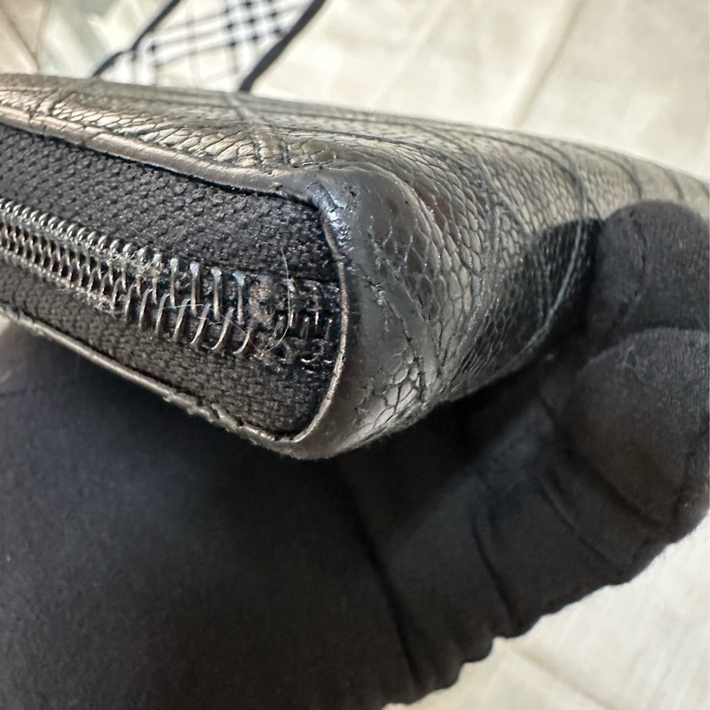 香奈兒 CHANEL 魚子醬牛皮長夾-29