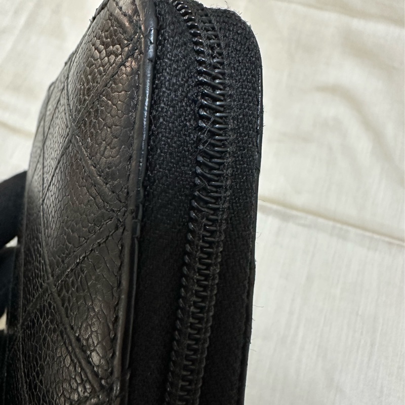 香奈兒 CHANEL 魚子醬牛皮長夾-32