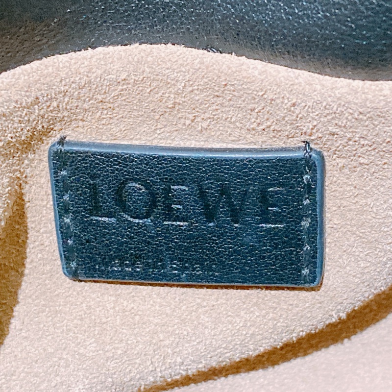 TK1752 Loewe 羅意威純黑色納帕小牛皮肩背袋Flamenco Clutch Small Nappa Calfskin Black X GHW-38