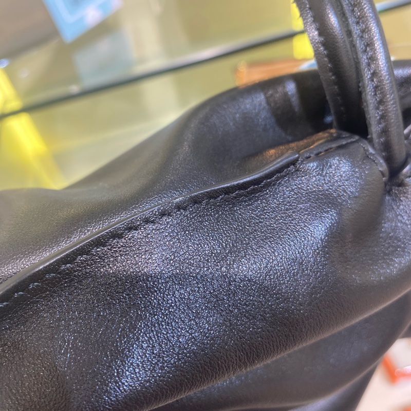 TK1752 Loewe 羅意威純黑色納帕小牛皮肩背袋Flamenco Clutch Small Nappa Calfskin Black X GHW-68