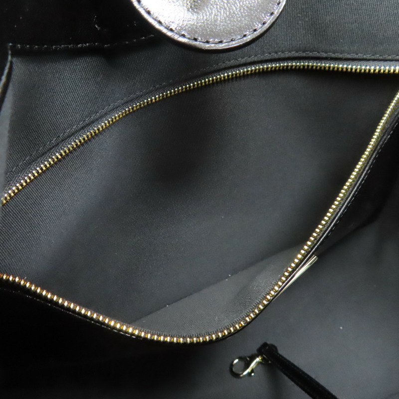 黑色 菱格紋 亮面牛皮 Large 31 兩用包【CHANEL 香奈兒】 AS4855-6