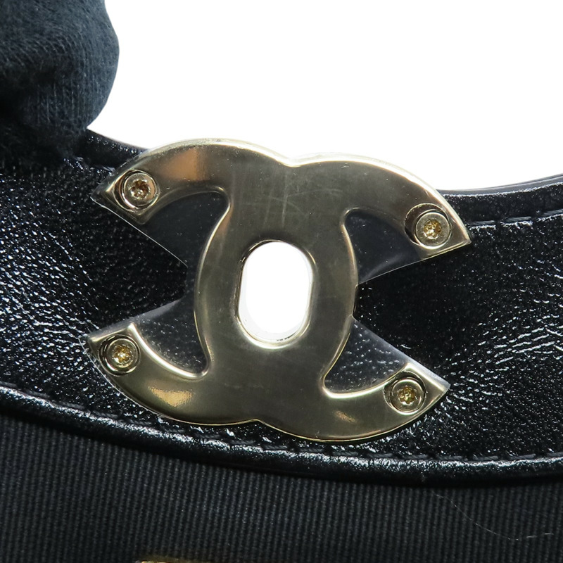 黑色 菱格紋 亮面牛皮 Large 31 兩用包【CHANEL 香奈兒】 AS4855-15