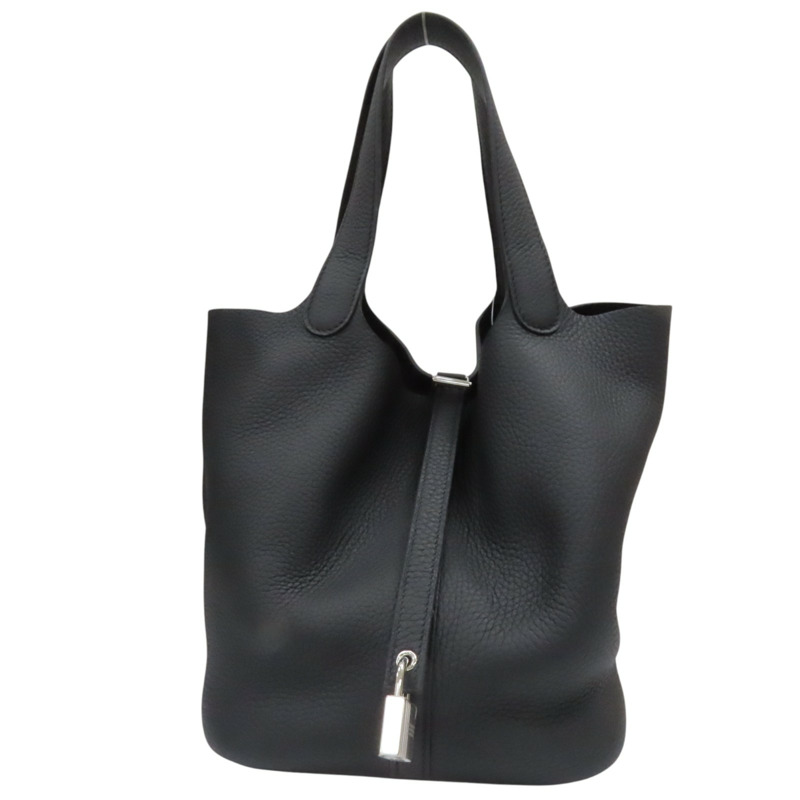 黑色 TC牛皮 Picotin22 手提包 K刻-0